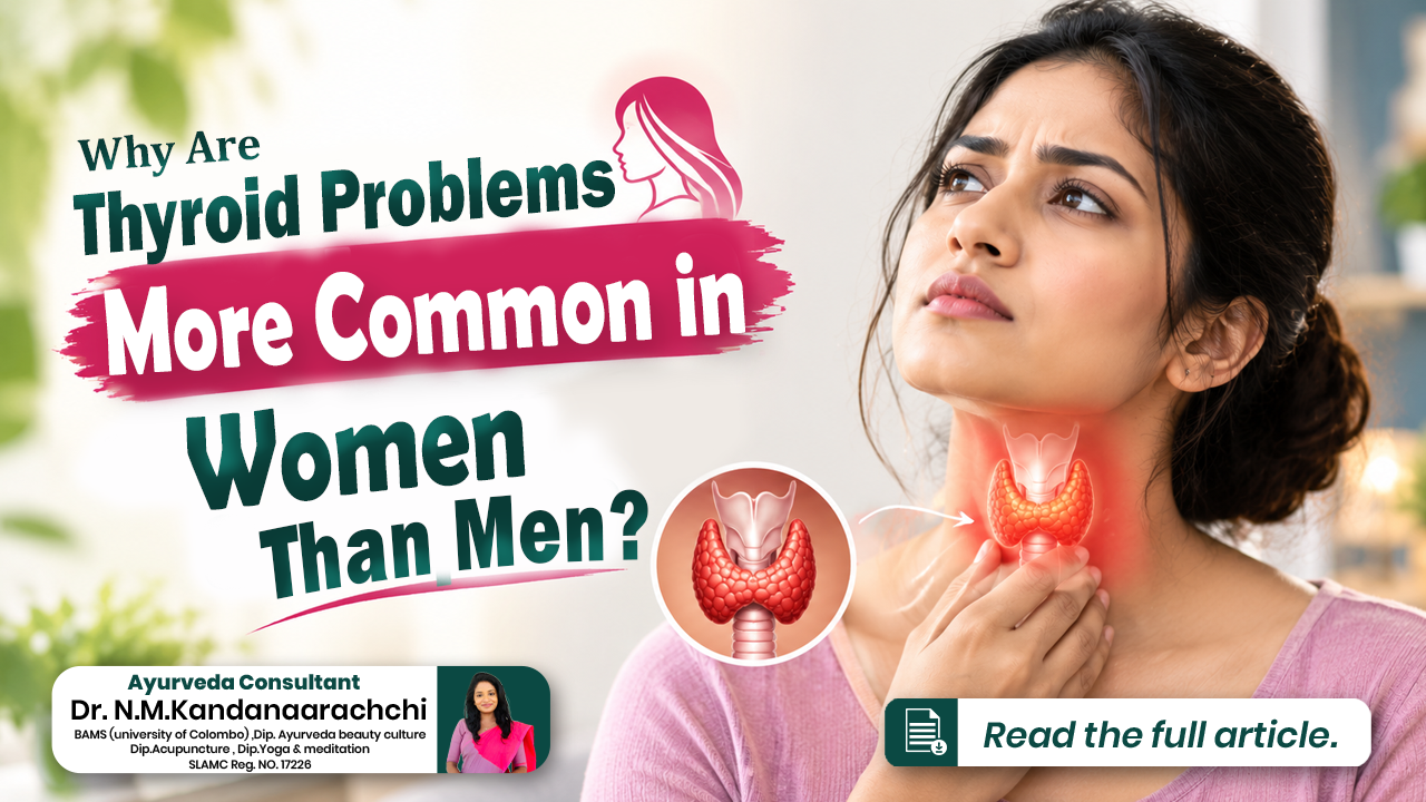 Why Are Thyroid Problems More Common in Women Than Men? 🦋🤔